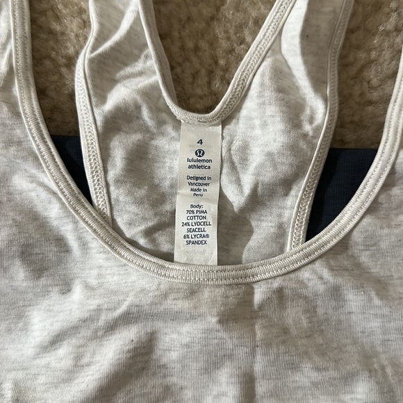 Lululemon Om Racerback - Picture 2 of 6